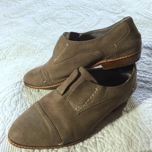 8.5 Womens 7 For All Mankind Leather Suede Booties